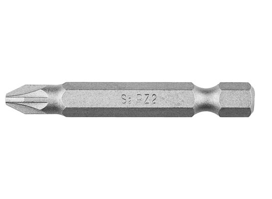 Końcówka wkrętakowa PZ2 x 50 mm, 10 sztuk GRAPHITE