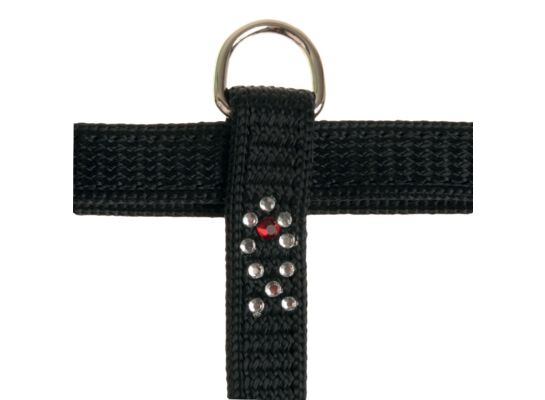 Szelki dla kota "Night Fish" 10 mm czarny ZOLUX