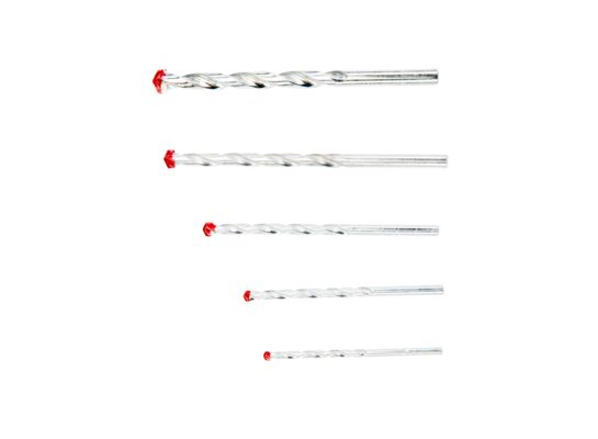 Wiertło do gazo - betonu 4 - 10 mm, zestaw 5 sztuk Top Tools