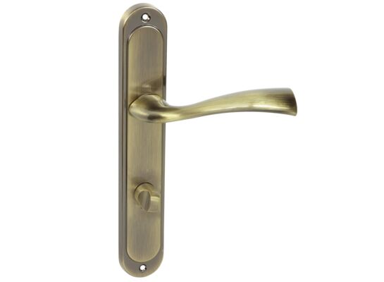 Klamka FLY ECO M3 brąz grafiatto WC72 prawa