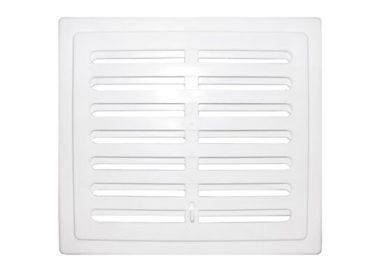 Kratka 140 x 140 mm biała