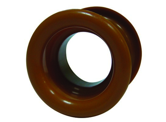 Tuleja wentylacyjna drzwiowa 40 mm jasny brąz