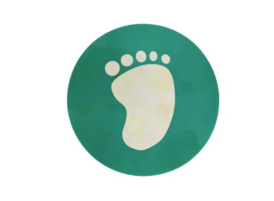 Mini-Maty komplet 6 sztuk Fun Feet zielony