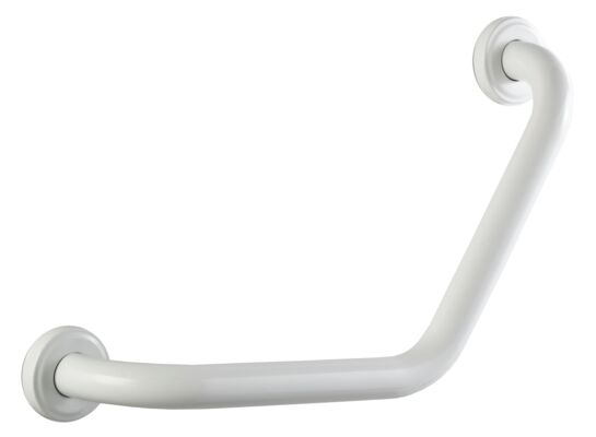 Uchwyt nad wannę kątowy biały