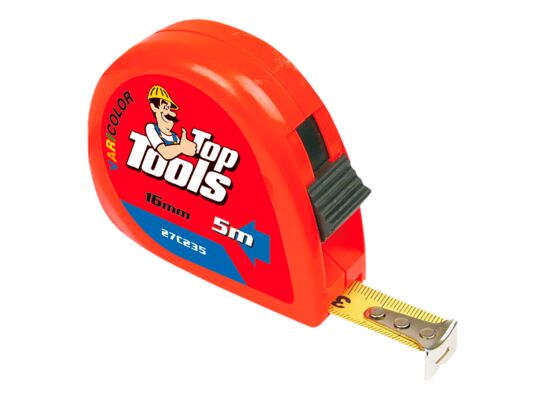 Miara zwijana stalowa 5 m x 16 mm Top Tools