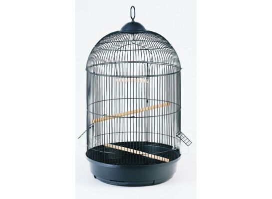 Klatka dla ptaków czarna K64 happet