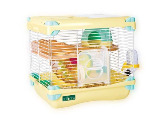 Klatka gremi K805 rozmiar S kremowa happet