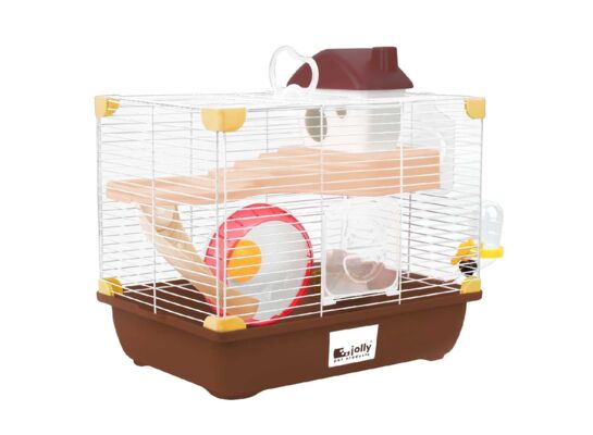 Klatka gremi K819 rozmiar L brązowa happet