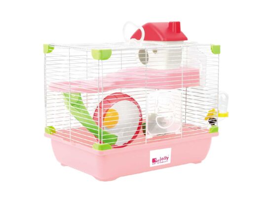 Klatka gremi K820 rozmiar L różowa happet