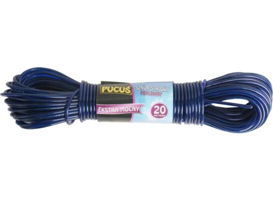 Sznur stalowy powlekany 20 mb Pucuś