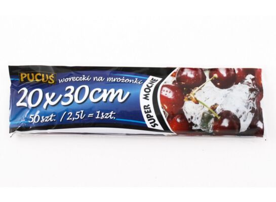 Woreczki niebieskie 20 x 30 cm Pucuś