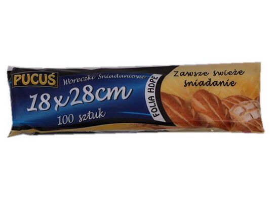 Woreczki 18 x 28 cm 100 sztuk Pucuś
