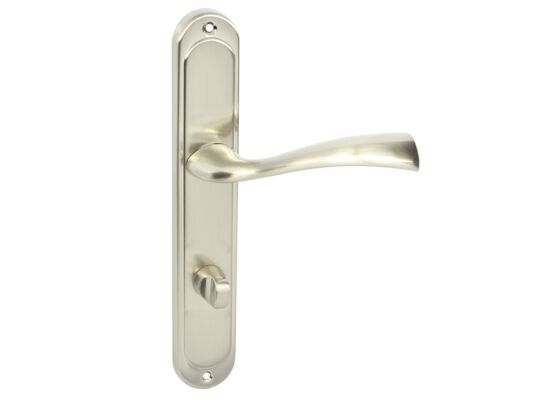 Klamka FLY ECO M9 nikiel WC72 prawa srebrna