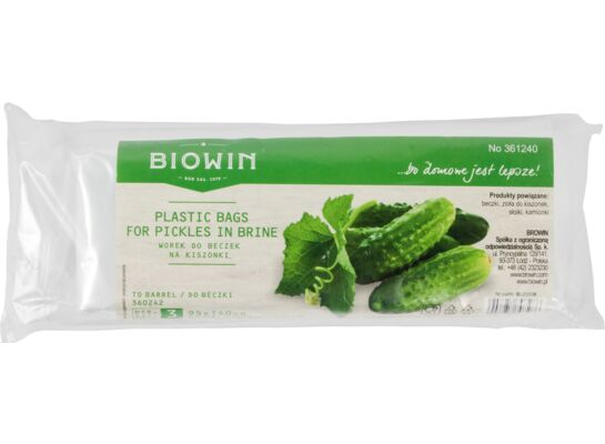 Worki do kiszonek 95 x 140 cm 3 sztuki Browin
