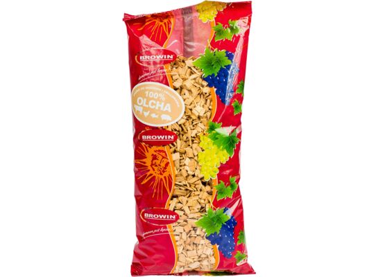 Zrębki do wędzenia i grillowania olcha 650 g Browin