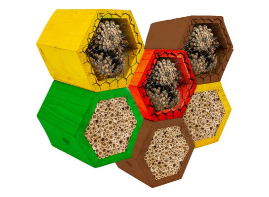 Domek dla pożytecznych owadów 16 x 14 x 14cm mix Browin