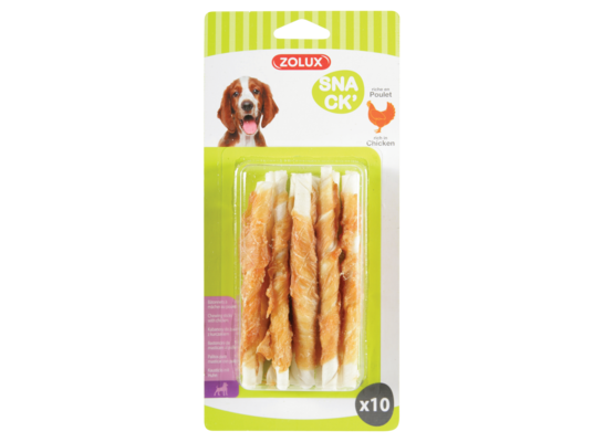 Kabanosy z kurczakiem 10 sztuk ZOLUX