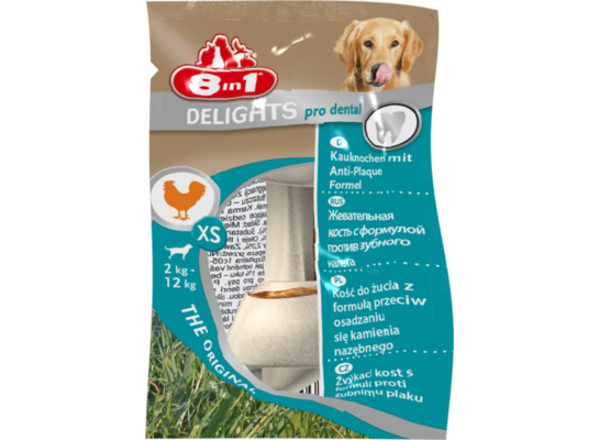 Przysmak Delights Pro Dental Bones XS 1 sztuka 8in1