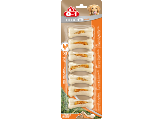 Przysmak Delights Strong Bones XS 7 sztuk 8in1