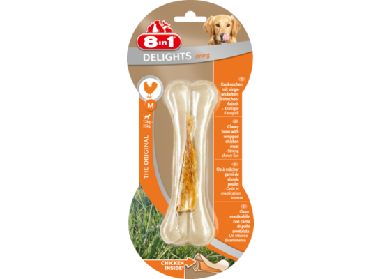 Przysmak Delights Strong Bone M 1 sztuka 8in1