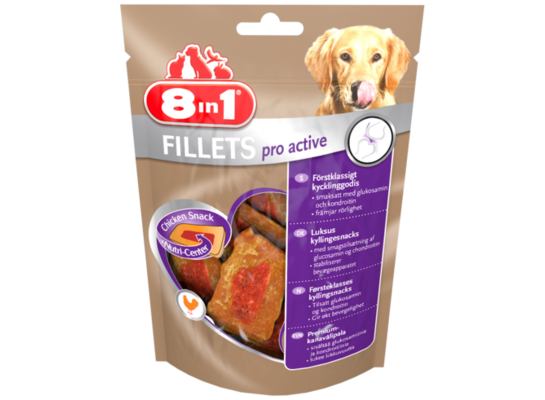Przysmak Fillets pro active S 80 g 8in1