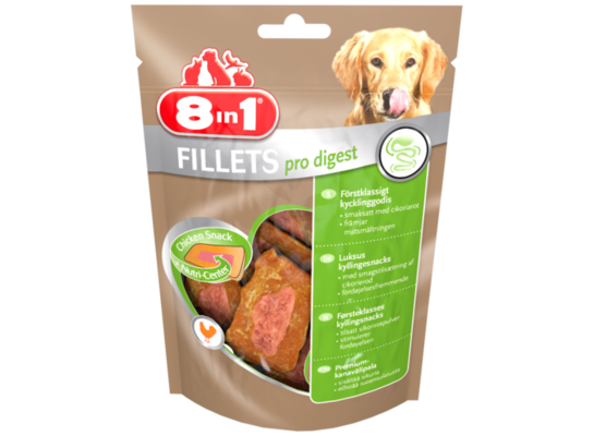 Przysmak Fillets pro digest S 80g 8in1
