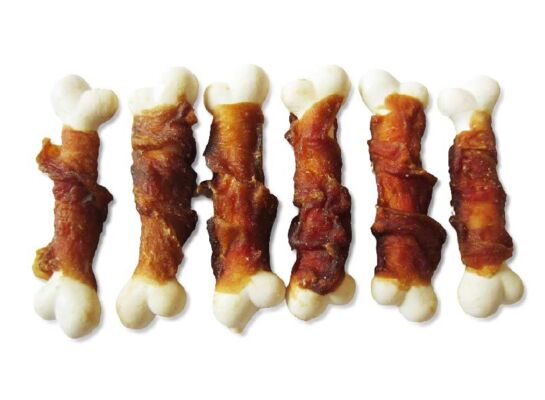 Przysmak dla psa kostka z kaczką 500 g happet