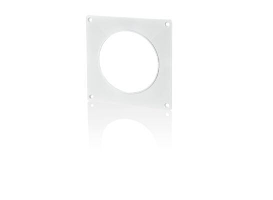 Kołnierz przyścienny 100 mm biały