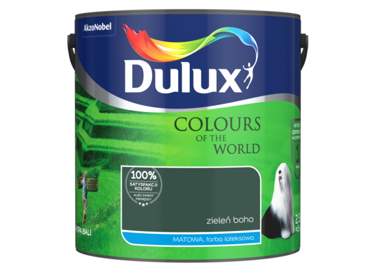 Farba lateksowa Kolory Świata zieleń boho 2,5 l Dulux