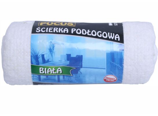 Ścierka podłogowa biała mała 65 x 60 cm Pucuś