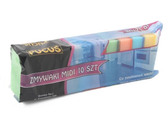 Zmywak zwykły 10 sztuk Pucuś