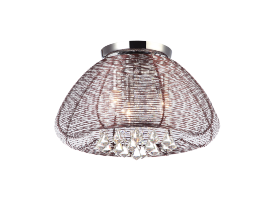 Lampa wisząca Lyna brązowa