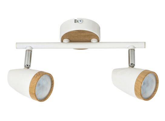 Kinkiet Karen LED 2x 4W IP20 biały/buk