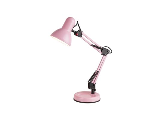 Lampka biurkowa Samson E-27 1x max. 60W różowy