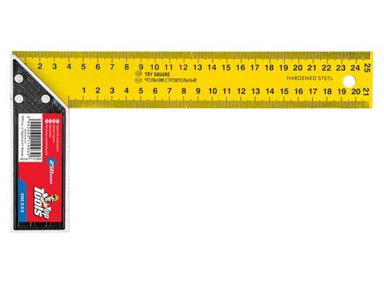 Kątownik budowlany stalowy 250 mm Top Tools