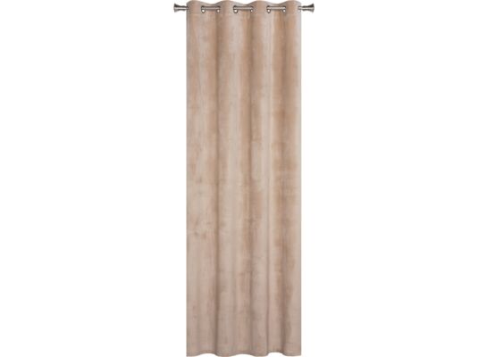 Zasłona Velvet na kółkach 140 x 250 cm beżowy