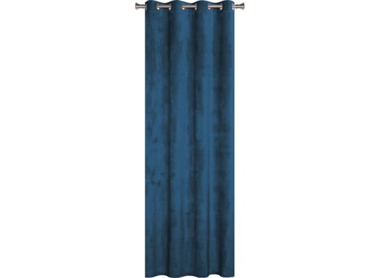 Zasłona Velvet na kółkach 140 x 250 cm morski