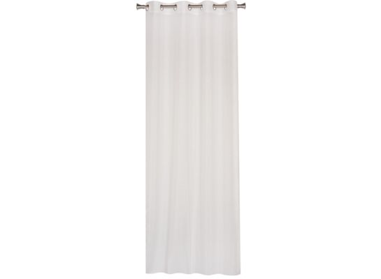 Firana Shine na kółkach 140 x 245 cm biała