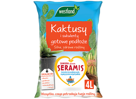 Podłoże do kaktusów 4 l Westland