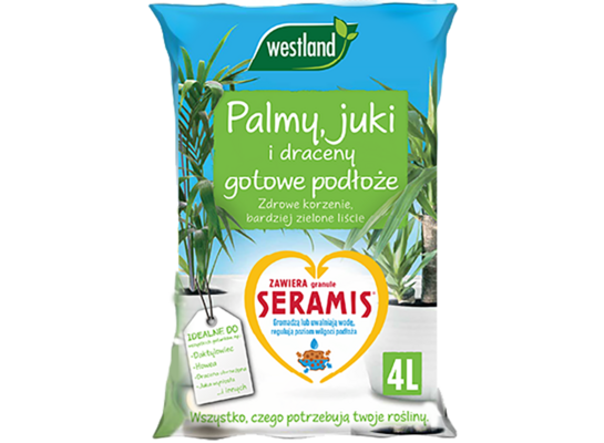 Podłoże do palm, juk i dracen 4 l Westland