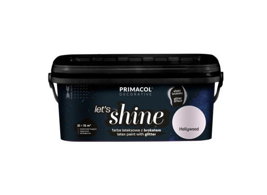 Farba dekoracyjna Primacol Let's shine 2 l Hollywood