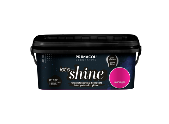 Farba dekoracyjna Primacol Let's shine 2 l Las Vegas
