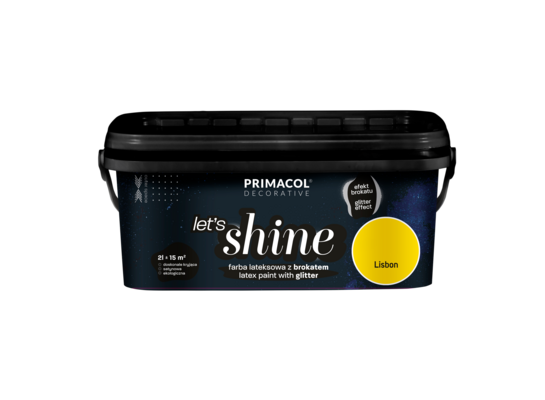 Farba dekoracyjna Primacol Let's shine 2 l Lisbon