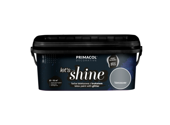 Farba dekoracyjna Primacol Let's shine 2 l Vancouver