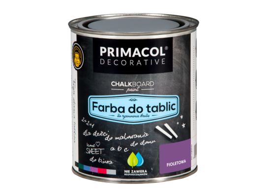 Farba do tablic fioletowa 0,75 l Primacol Decorative