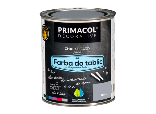 Farba do tablic szara 0,75 l Primacol Decorative