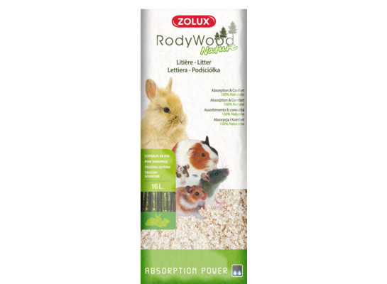 Podściółka RodyWood Nature 16 l/1 kg ZOLUX