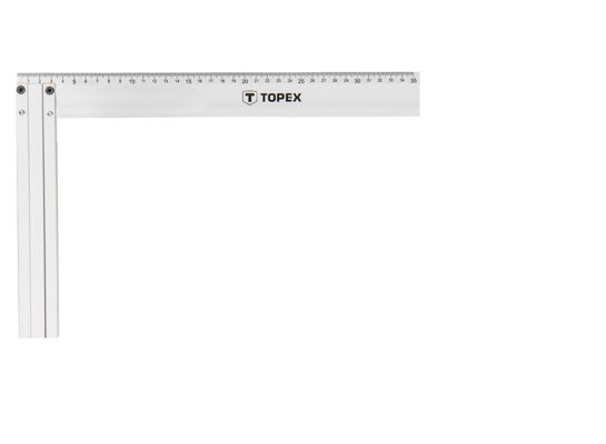 Kątownik budowlany aluminiowy 350 x 190 mm TOPEX