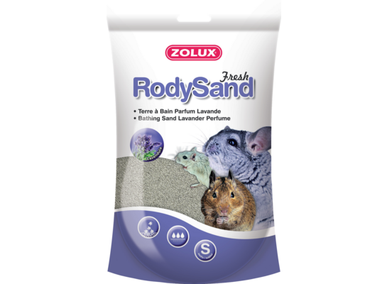 Piasek do kąpieli Rody Sand 2 l lawendowy ZOLUX