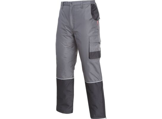 Spodnie ochronne ocieplane LAHTI PRO szare M